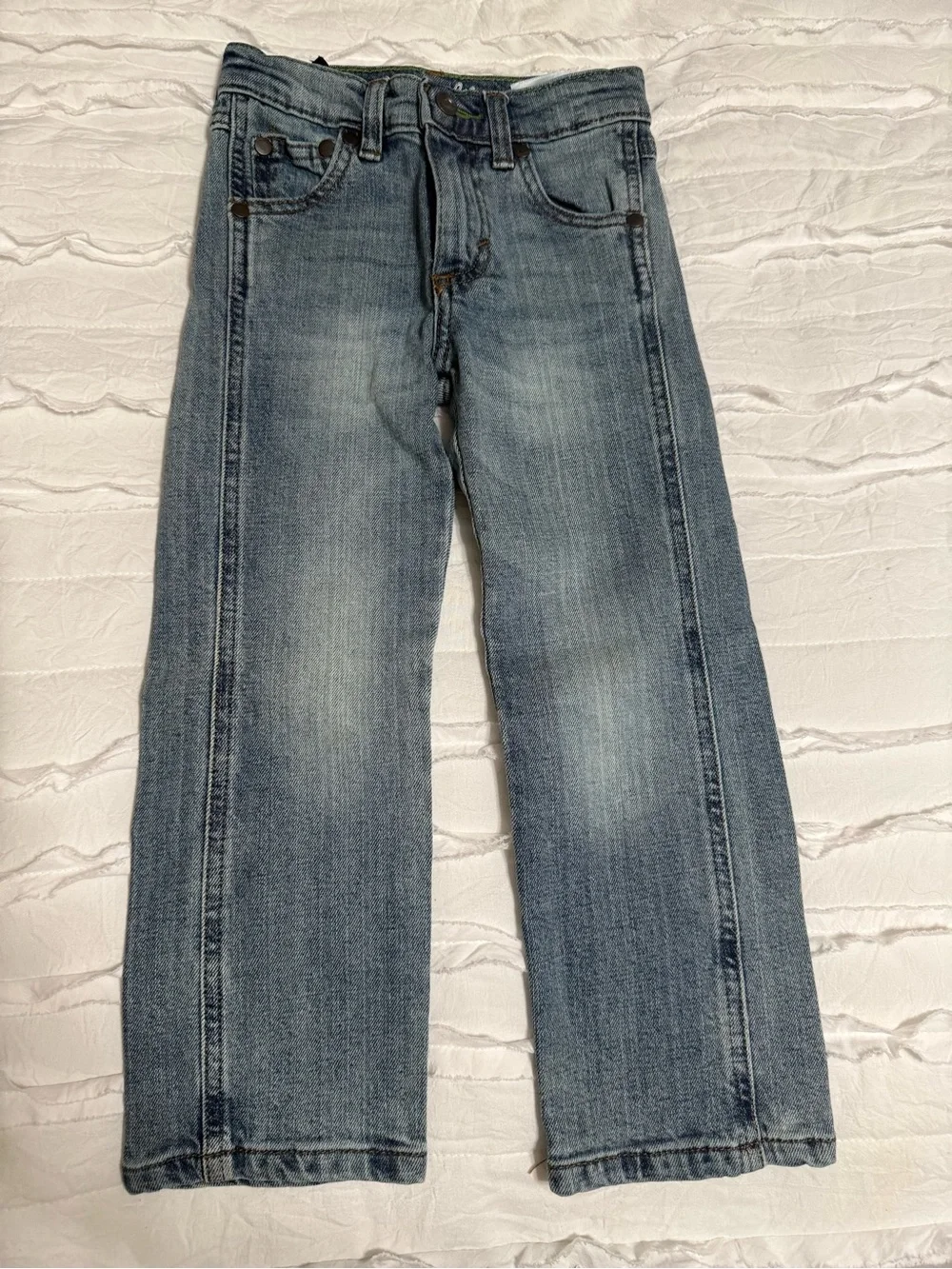 Wrangler Light Blue Straight Leg Jeans